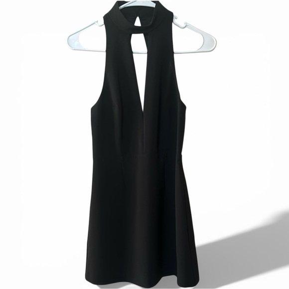 Express Black Sleeveless cocktail Dress - lace back - Picture 3 of 7